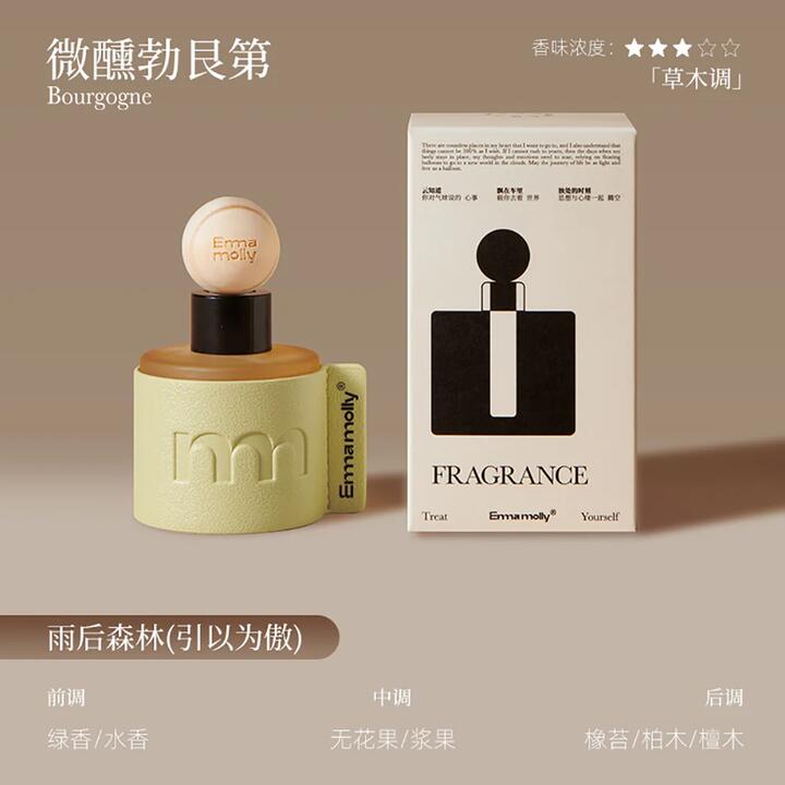 Emmamolly Floating Balloon Car Fragrance - Burgundy Green