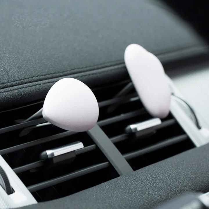 FaSoLa Cloud Series Air Vent Fragrance Clips - Pink, Set of 3