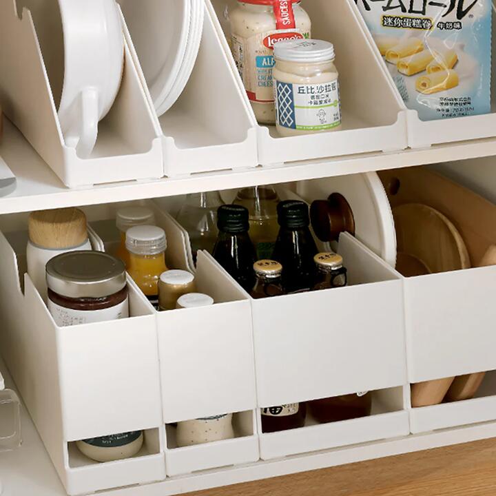 FaSoLa Small Flat Storage Box - White