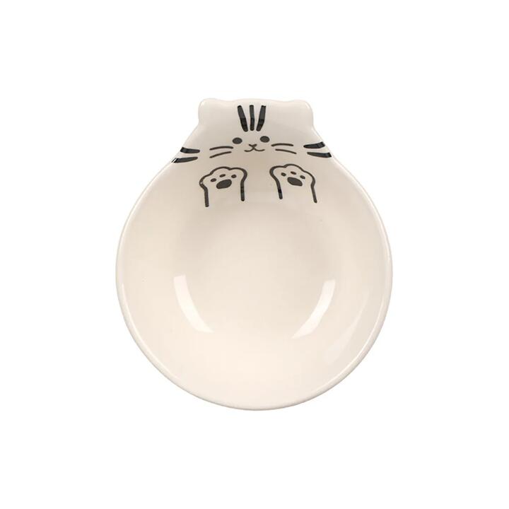 FaSoLa Japanese Single Handle Cat Bowl