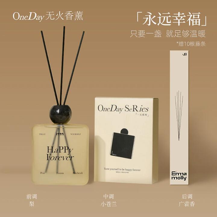 Emma Molly OneDay Series Flameless Aroma Diffuser - Happy Forever