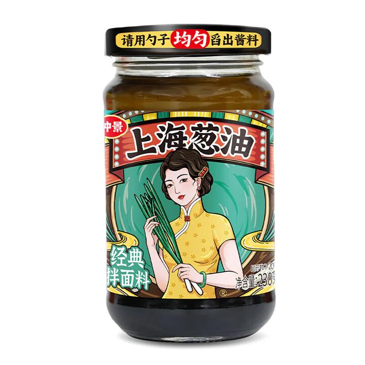 Zhongjing Shanghai Scallion Oil Seasoning 230g