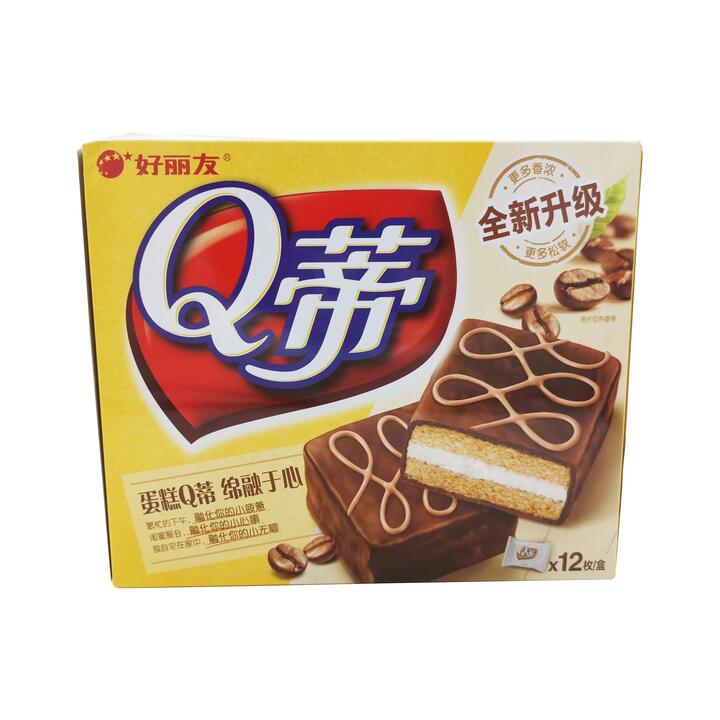 Orion Q Di Mocha Chocolate Cake - 12 Pieces, 336g