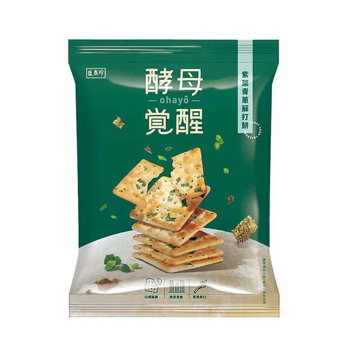 Senxiangzhen Yeast Awakening Seaweed and Green Onion Soda Crackers - 150g