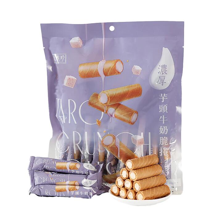 Triko Taro Milk Crunch Rolls - 140g