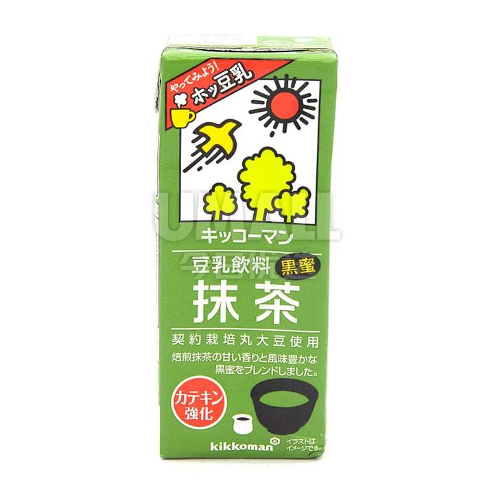 Kikkoman Soy Milk Drink Matcha Flavor 200ml