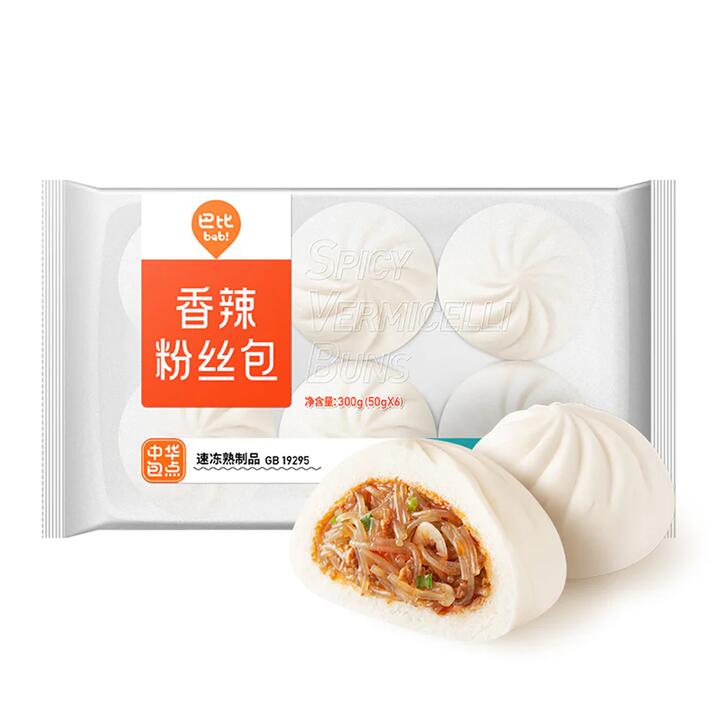 Babi Frozen Spicy Vermicelli Buns - 6pcs, 300g