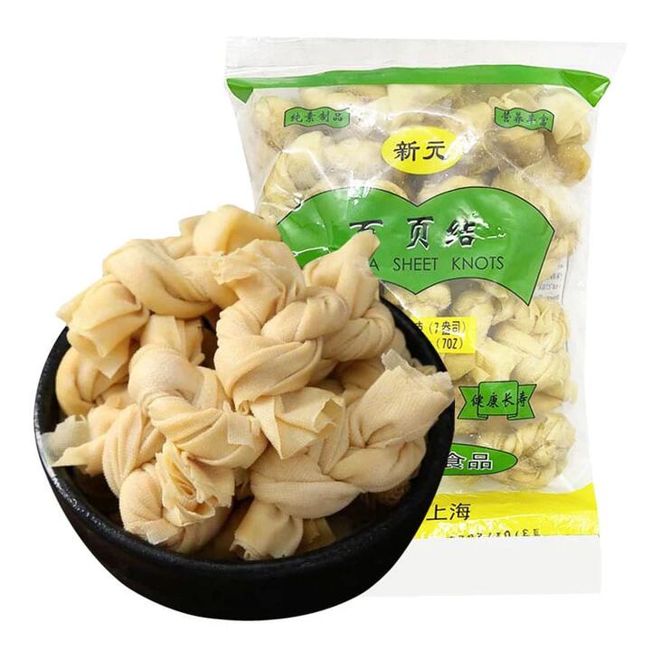 Xinyuan Frozen Tofu Sheet Knots - 200g