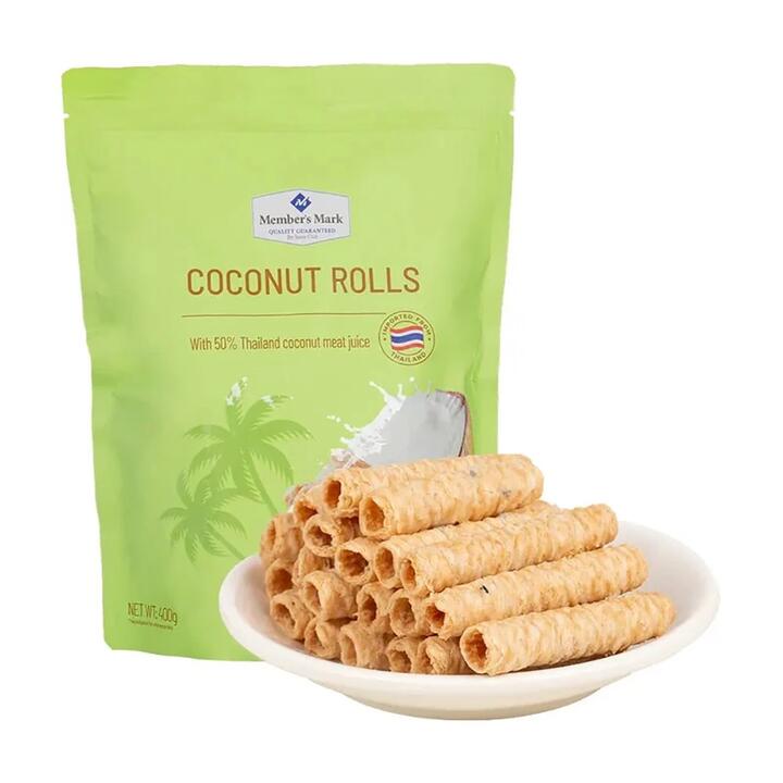 Member's Mark Imported Coconut Rolls - 400g