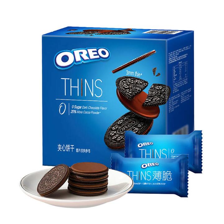 Oreo Thins O Sugar Dark Chocolate Flavor - 760g