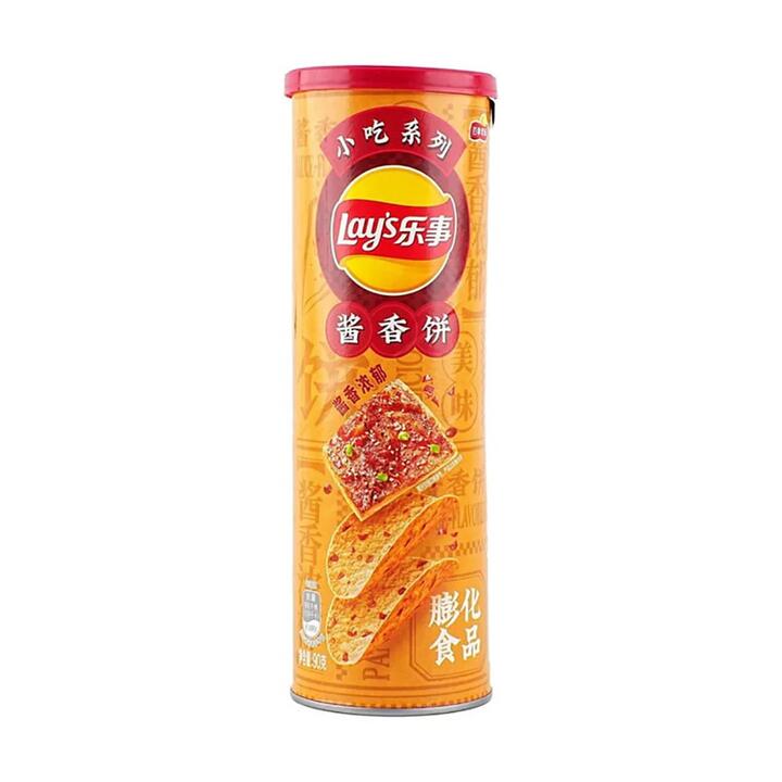 Lay's Potato Chips Snack Series Sauce Biscuit Flavor - 90g