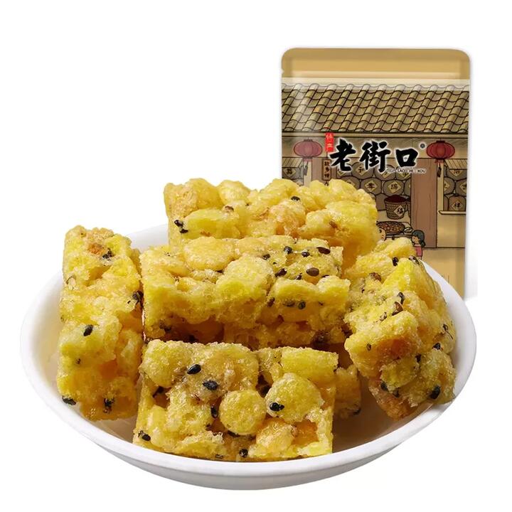 LaoJieKou Corn and Sesame Crisp - 150g