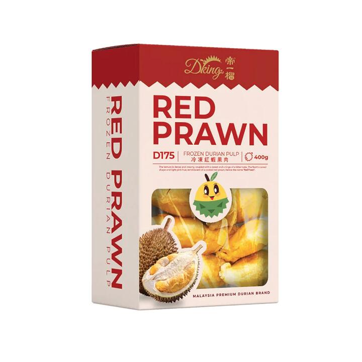 Dking D75 Frozen Red Prawn Durian Pulp - 400g