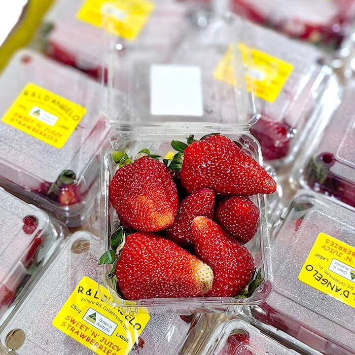 D'Angelo Extra Large Sweet Strawberries - 250g