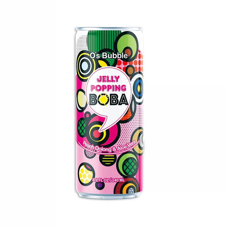 O's Bubble Peach Oolong Tea Drink - 240ml