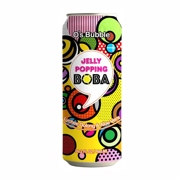 O's Bubble Lychee Oolong Tea Drink - 240ml