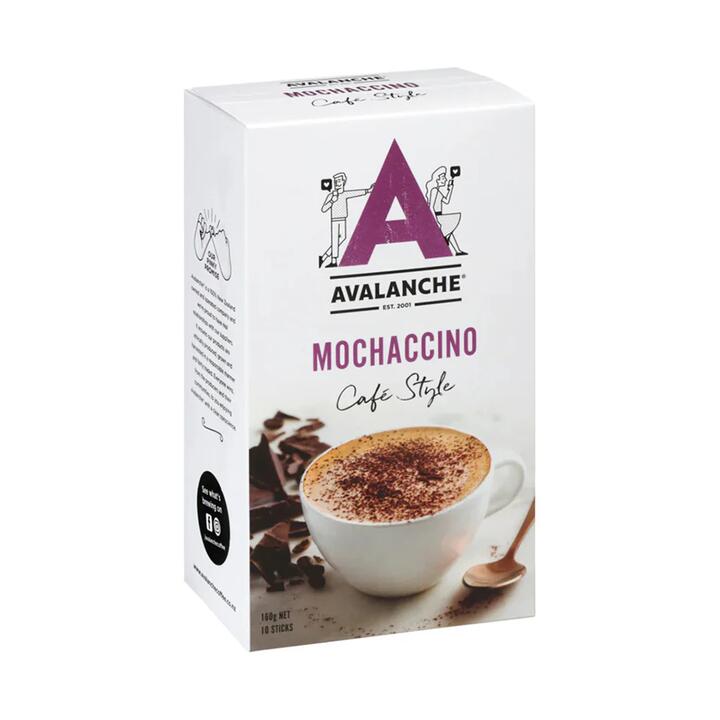 Avalanche Mocha Flavored Coffee Powder - 10 Packs, 160g