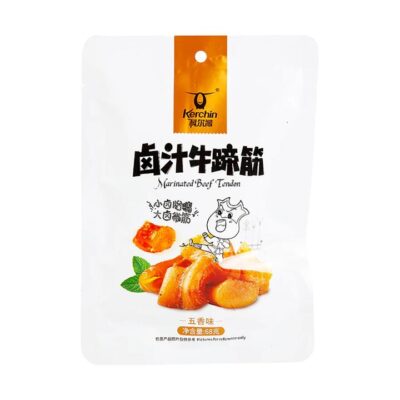 Kerchin Marinated Beef Tendon Five-Spice Flavor - 68g