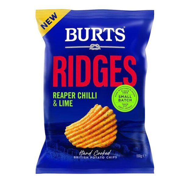 Burts Reaper Chilli & Lime Potato Chips - 150g