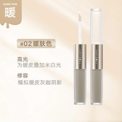 Judydoll Dual-Ended Highlighter and Contour Liquid #02