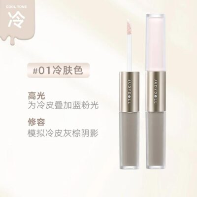 Judydoll Dual-Ended Highlighter and Contour Liquid #01