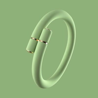 Zaofu Essential Oil Bracelet - Grass Green with 6 Oil Sticks
