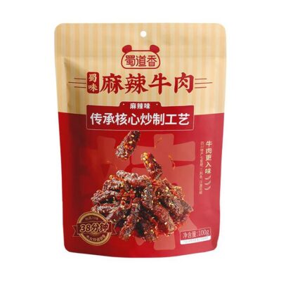 Shudao Spicy Beef Jerky - 100g