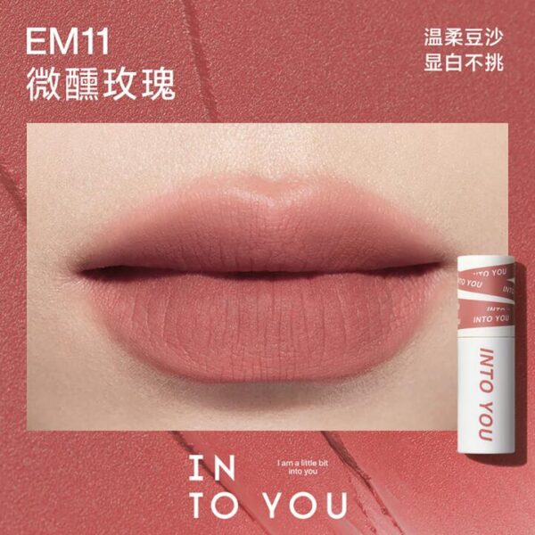 INTO YOU Heroine Matte Lip & Cheek Mud #EM11