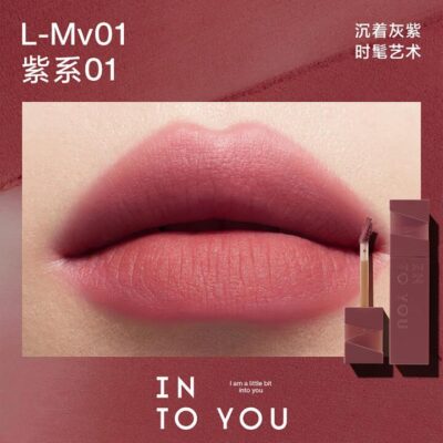 INTO YOU Soft Matte Lip Tint L-Mv01 Purple Series