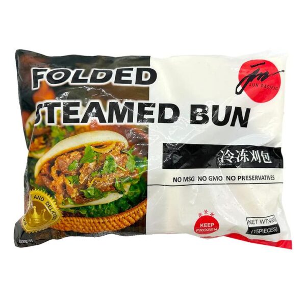 Jun Frozen Folded Steamed Buns - 450g