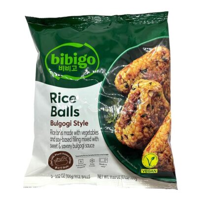Bibigo Korean Bulgogi Style Rice Balls - 500g