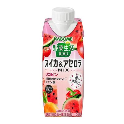Kagome Vegetable Life Watermelon & Acerola Mix Drink 250ml