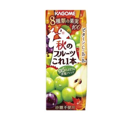 Kagome Vegetable Life Autumn White Grape and Pear Drink 200ml