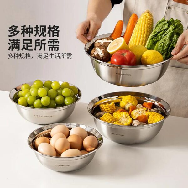 Modern SweetHome 316 Stainless Steel Thickened Children's Bowl - 14cm