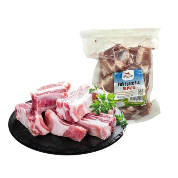 Yuji Frozen Pork Spare Ribs - Cut into Small Pieces, 500g