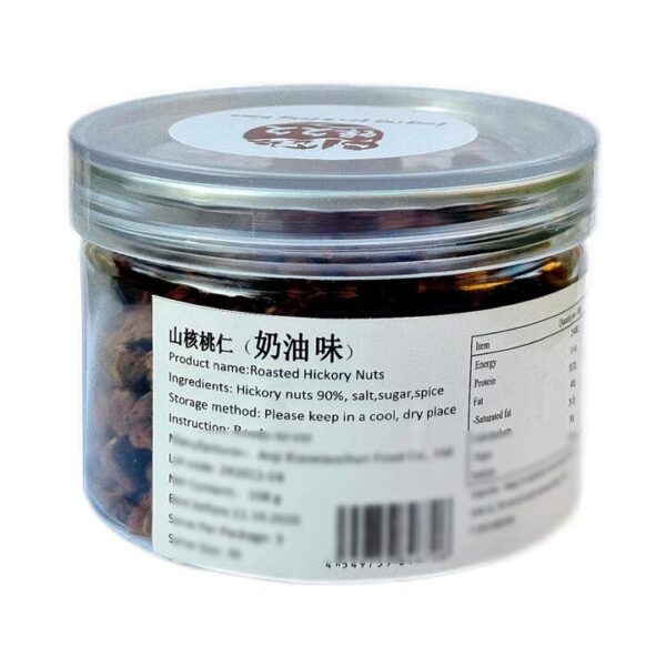 Chanjiumiu Roasted Hickory Nuts - Cream Flavor, 108g