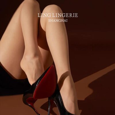 Ling Lingerie Black Pantyhose - M Size