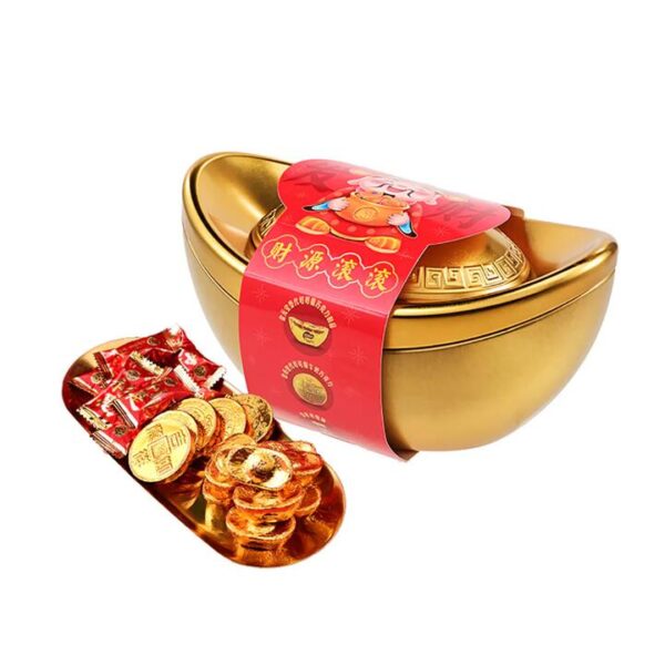 Hsu Fu Chi Gold Ingot Shaped Chocolate 200g
