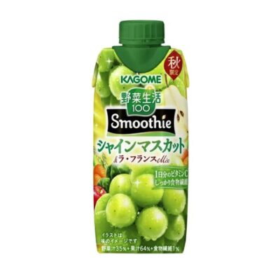 Kagome Yasai Seikatsu Smoothie Shine Muscat Grape 330ml