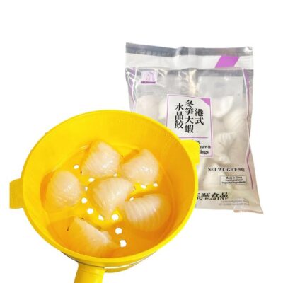 TianShun Hong Kong Bamboo Shoot Prawn Hargow Dumplings 500g