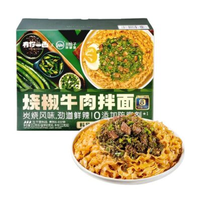 You Yi Mian Grilled Pepper Beef Noodles - 212g x 6