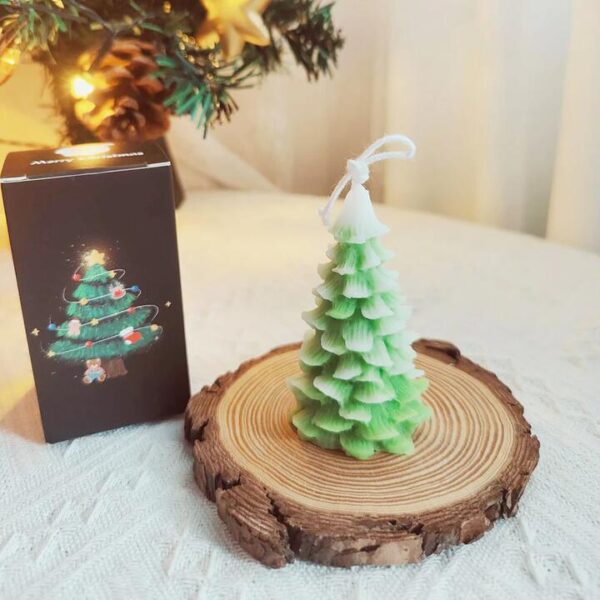 Ulife Christmas Candle Small Tender Green Cedar 4*8cm