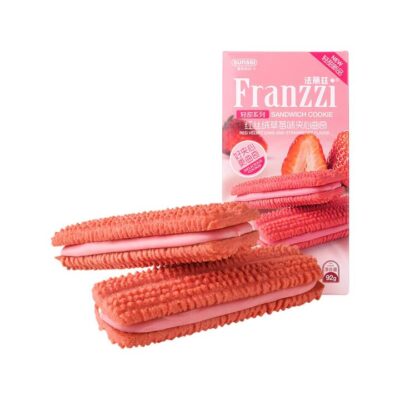 Franzzi Reduced-Sugar Red Velvet Strawberry Sandwich Cookies - 92g