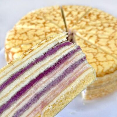G-LAB Taro Mille Crepe Cake - 120g
