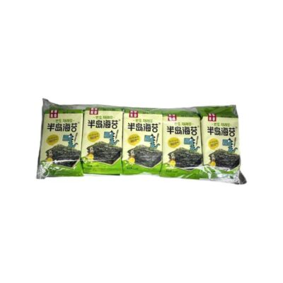 Bando Korean Roasted Seaweed with Olive Oil - 10 Pack, 45g