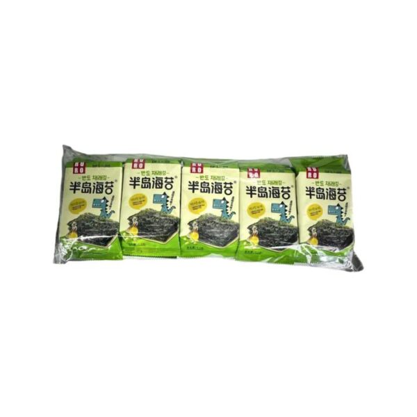 Bando Korean Roasted Seaweed with Olive Oil - 10 Pack, 45g
