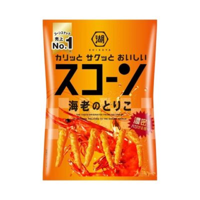 Koikeya Corn Snack Rich Shrimp Flavor - 70g