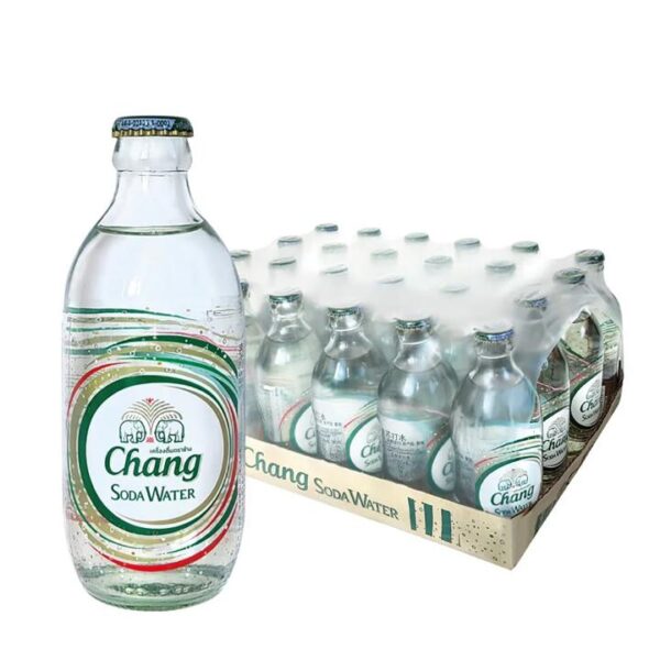 Chang Imported Soda Water - 325ml x 24 Bottles