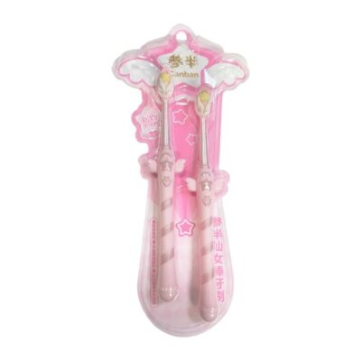 Canban Fairy Wand Toothbrush - 2 Pack, Mixed Colors