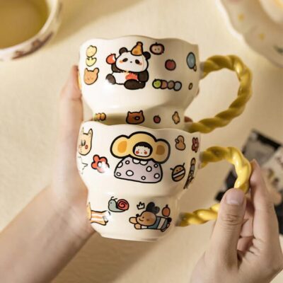 Modern SweetHome Cute Panda Mug 350ml